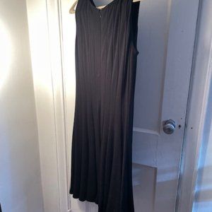 Calvin Klein black sleeveless cocktail dress